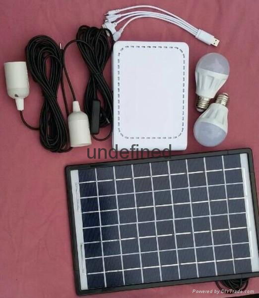 Lion Battery solar system lighting kit 2