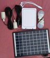 鋰電池太陽能發電照明系統