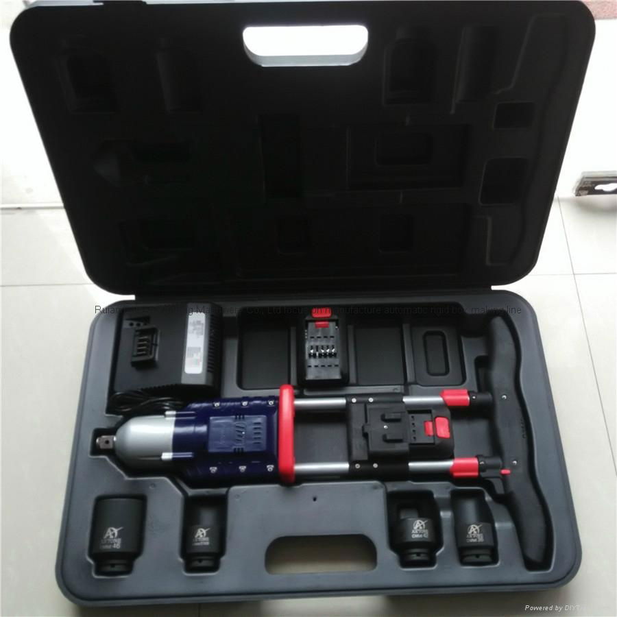 1200Nm railway maintain track construction powerful cordless torque wrench  2