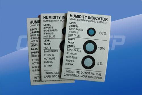 humidity indicator card