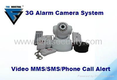 FI83G 3G MMS GSM Alarm Camera with video alert,MMS Alert,SMS &Phone call alert