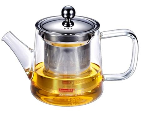 玻璃泡茶壺帶不鏽鋼濾網 4