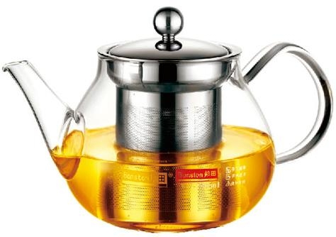 玻璃泡茶壺帶不鏽鋼濾網 5