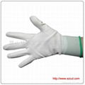 PU coated palm gloves / PU palm Coated
