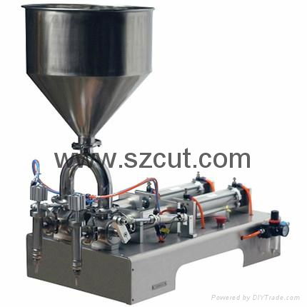 Cheap Price Semi-automatic Cosmetic Cream Lotion Filling Machine X-02G