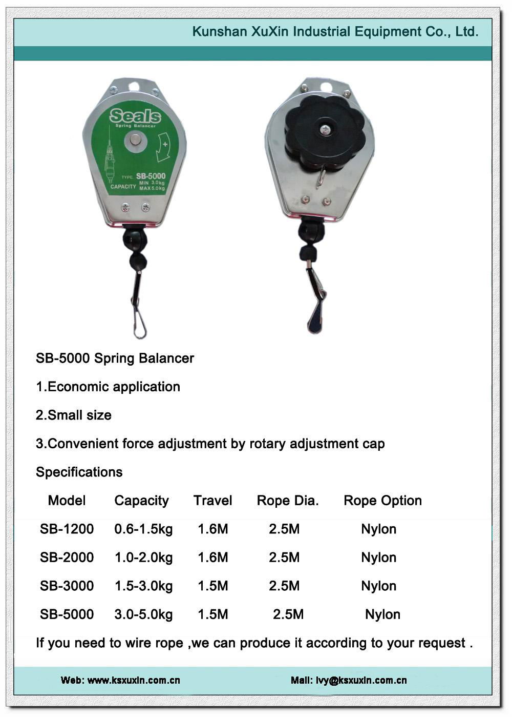 Spring Balancer SB-1200,spring balancer manufacutures  3