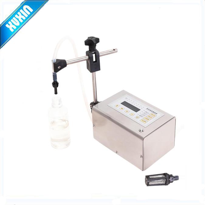 GFK-160 small type electric manual bottle liquid filling machine 3