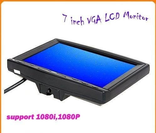 7inch touchscreen monitor with VGA+AV+HDMI 4