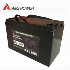 12V 100Ah RV Marine Golf Car Battery 