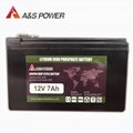 12V 7Ah Auto Battery Stater Battery   Lithium Ion Rechargeable Battery 