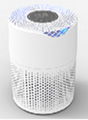 Desk-top air purifier with UVC and HEPA 13