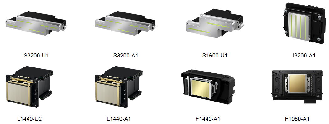 Epson f1080-a1 piezoelectric photo printer nozzle 4
