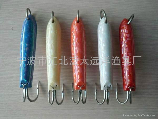 TUNA LURE WITH stainles steel heavy duty DOUBLE HOOK  2