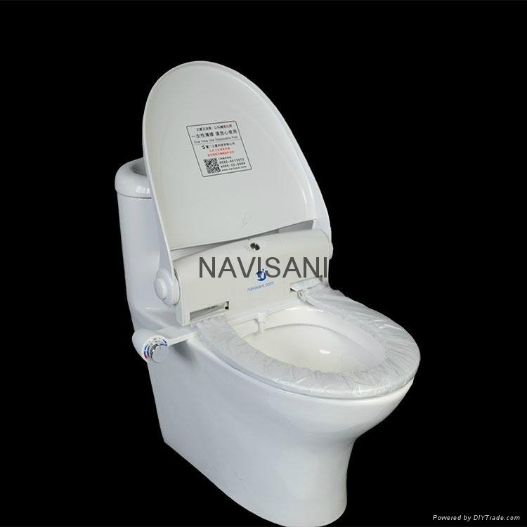 Hygienic toilet bidet sprayer self cleaning nozzle 4