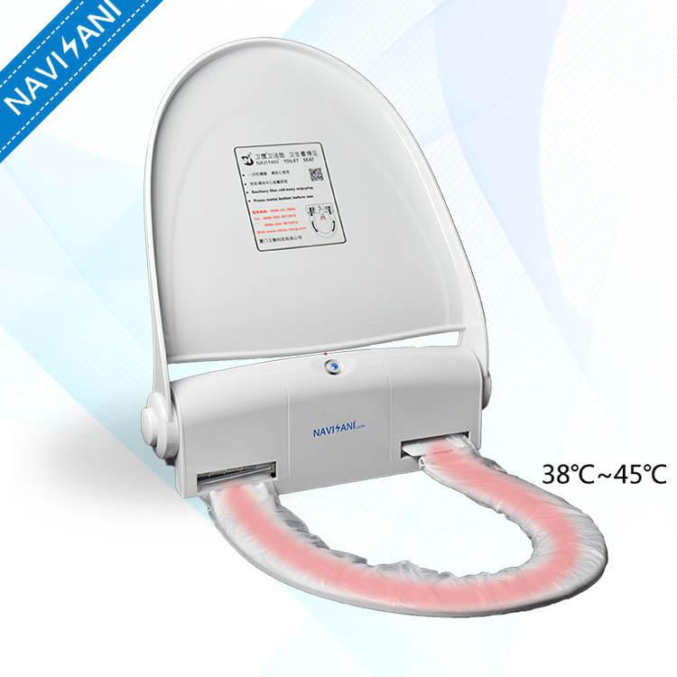 Hygienic Automatic Toilet Seat Cover With Heating Function 2