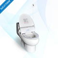 Public Self-Clean Toilet Seat With Sanitary Cover 1