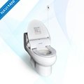 Public Self-Clean Toilet Seat With Sanitary Cover