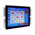 15 17 19 inch POG WMS 3M Controller  LCD Game touch monitor 2