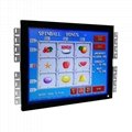 15 17 19 inch POG WMS 3M Controller  LCD Game touch monitor