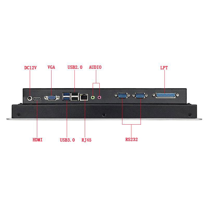 industrial computer 10.4 15 17 19 inch windows  touch screen all in one panel pc 3