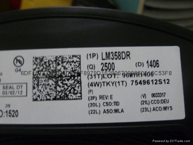 贴片LM358    SOP-8集成电路IC