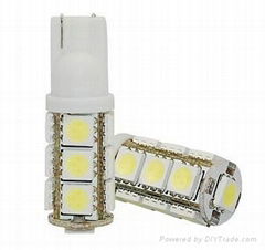 auto led bulb T10 13SMD5050