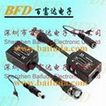 CCTV balun  with cat5 transmitter and