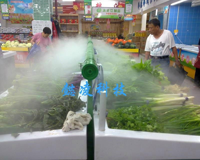 供應超市蔬菜架保鮮加濕器 2