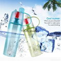 Creative Sports Water Bottle Spray Water Bottle Simple and Stylish Plastic Bottl 1