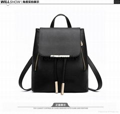 Backpacks 2016 Women Fashion Backpack Pu