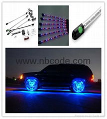 Flexible LED Wheel Well Light Kit Christmas DIY Decoration