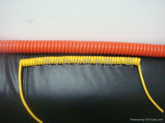 彈簧電纜螺旋電纜 2