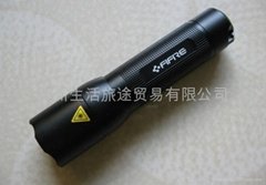 廣州高級調焦系統SOS強弱光爆閃多功能強光手電筒