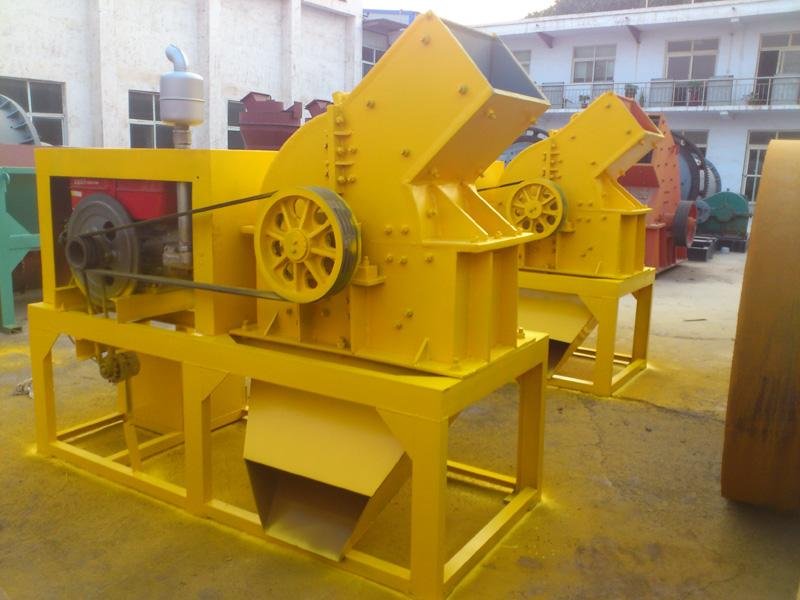 PC400x600 small mining hammer crusher rock hammer crusher with diesel engine  3