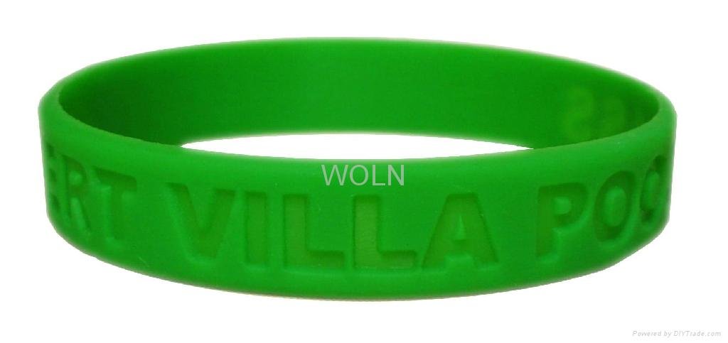 Silicone Wristband（ISO9000/SGS Report/OEM  Promotion Band Sports Goods） 2