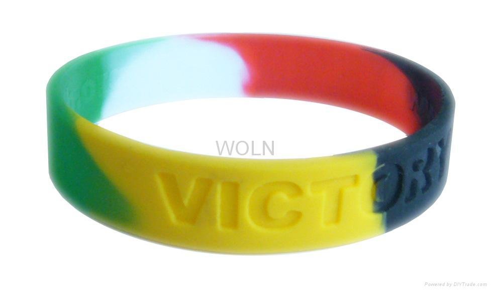 Silicone Wristband（ISO9000/SGS Report/OEM  Promotion Band Sports Goods） 3