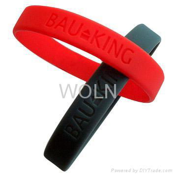 Silicone Wristband（ISO9000/SGS Report/OEM  Promotion Band Sports Goods） 4