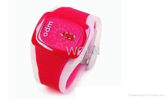 （Silicone Watch ISO9001：2000/SGS Report/ OEM Wrist Watch Fashion Watch）  4