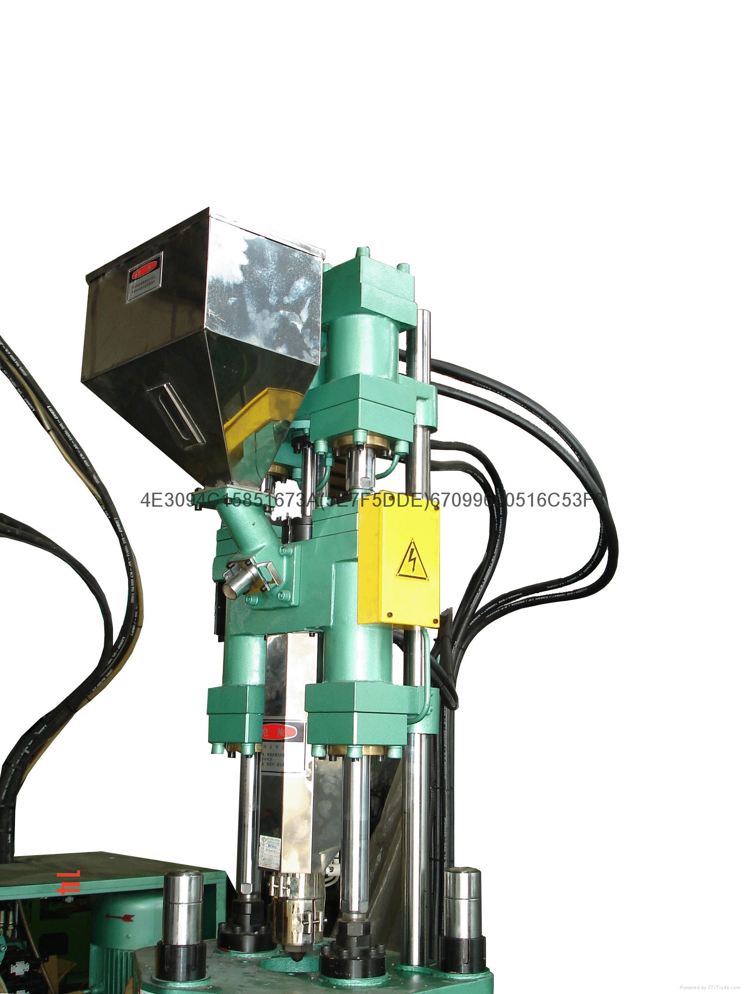 Small vertical injection molding machine 40 ton 2