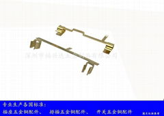 英规双联插座五金件FXD-284