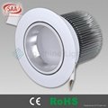 15W SMD fixed led ceiling light downlight 2