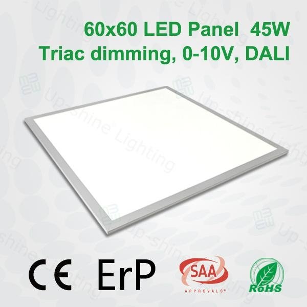 CE,RoHS ErP 600X600 45W LED flat panel  2