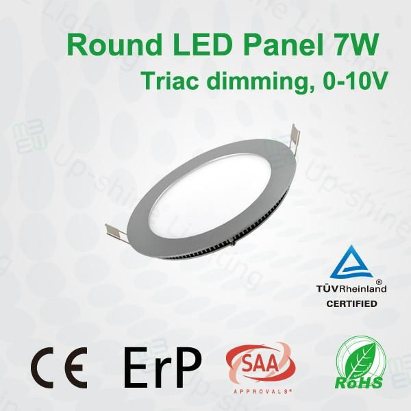 Dimmabe round 10W 600lm LED panel lamp 2