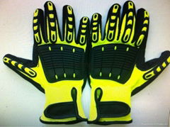 TPR anti-impact mechanic glove