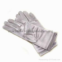 colorful fashion satin glove/party glove/formal glove