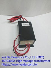 Sterilization ozone transformer for  water