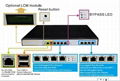 network appliance industrial Firewall with 8 GbE LAN ports (RJ45 or SFP)