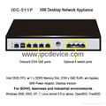 4 GbE and 8 switch ports Soho desktop network security appliance