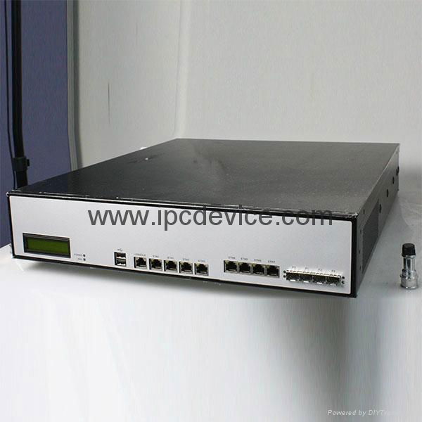 Rackmount network appliance firewall  4/8/12/16/20 GbE LAN ports 5