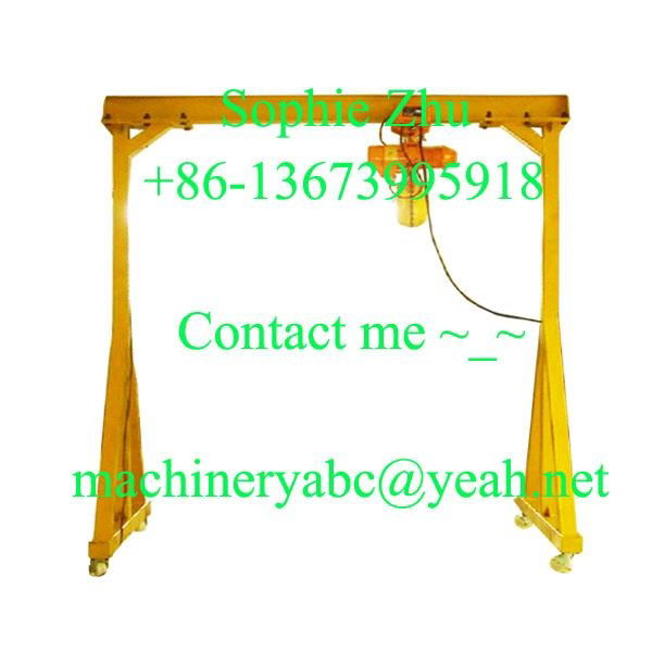 Mini Gantry Crane Mobile Gantry Crane Small Gantry Crane